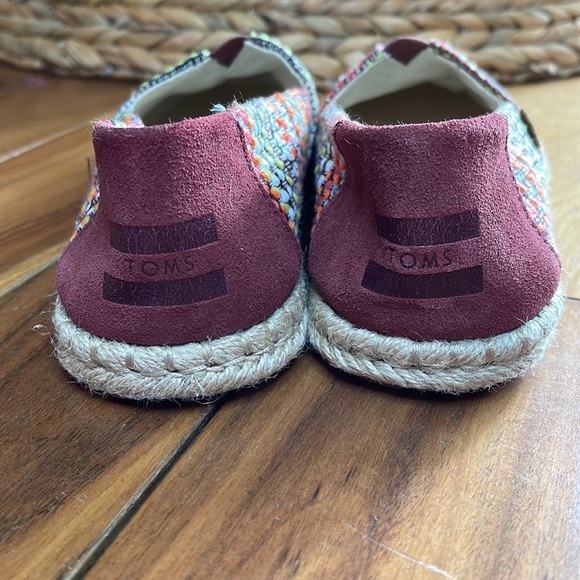 TOMS Alpargata Cherry Tomato Global Woven Espadrille - Picture 3 of 5